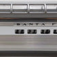 Lionel 6-19128 O Gauge Santa Fe Aluminum Full Vista Dome Car #507 EX/Box