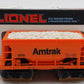 Lionel 6-19315 O Gauge Amtrak Ore Car w/ Ore Load EX/Box