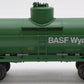 Lionel 6-19614 O Gauge BASF 8,000 Gallon Tank Car #78252 EX/Box