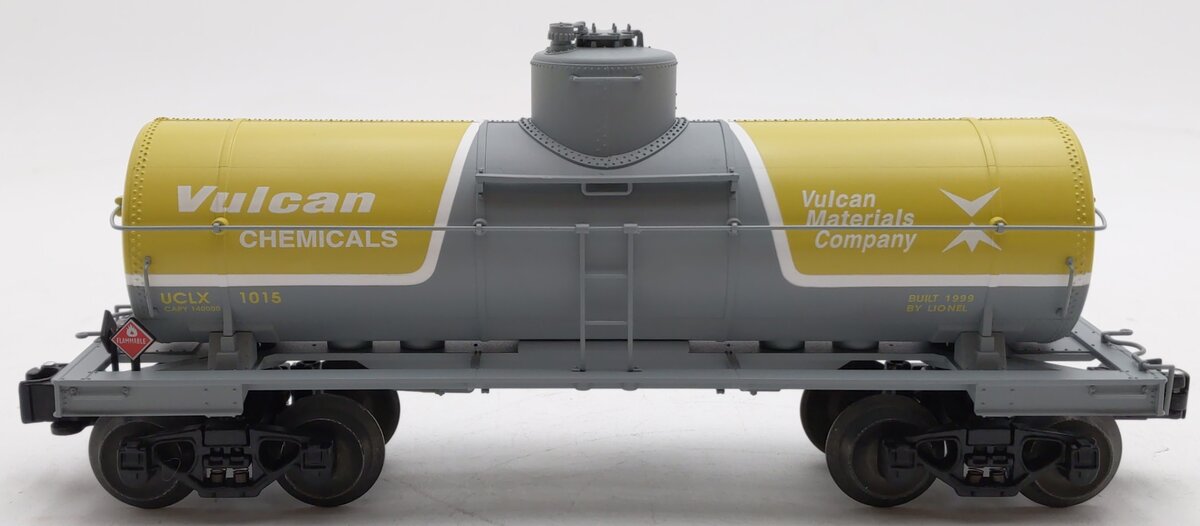 Lionel 6-19615 O Gauge Vulcan 8,000 Gallon Tank Car #1015 EX/Box