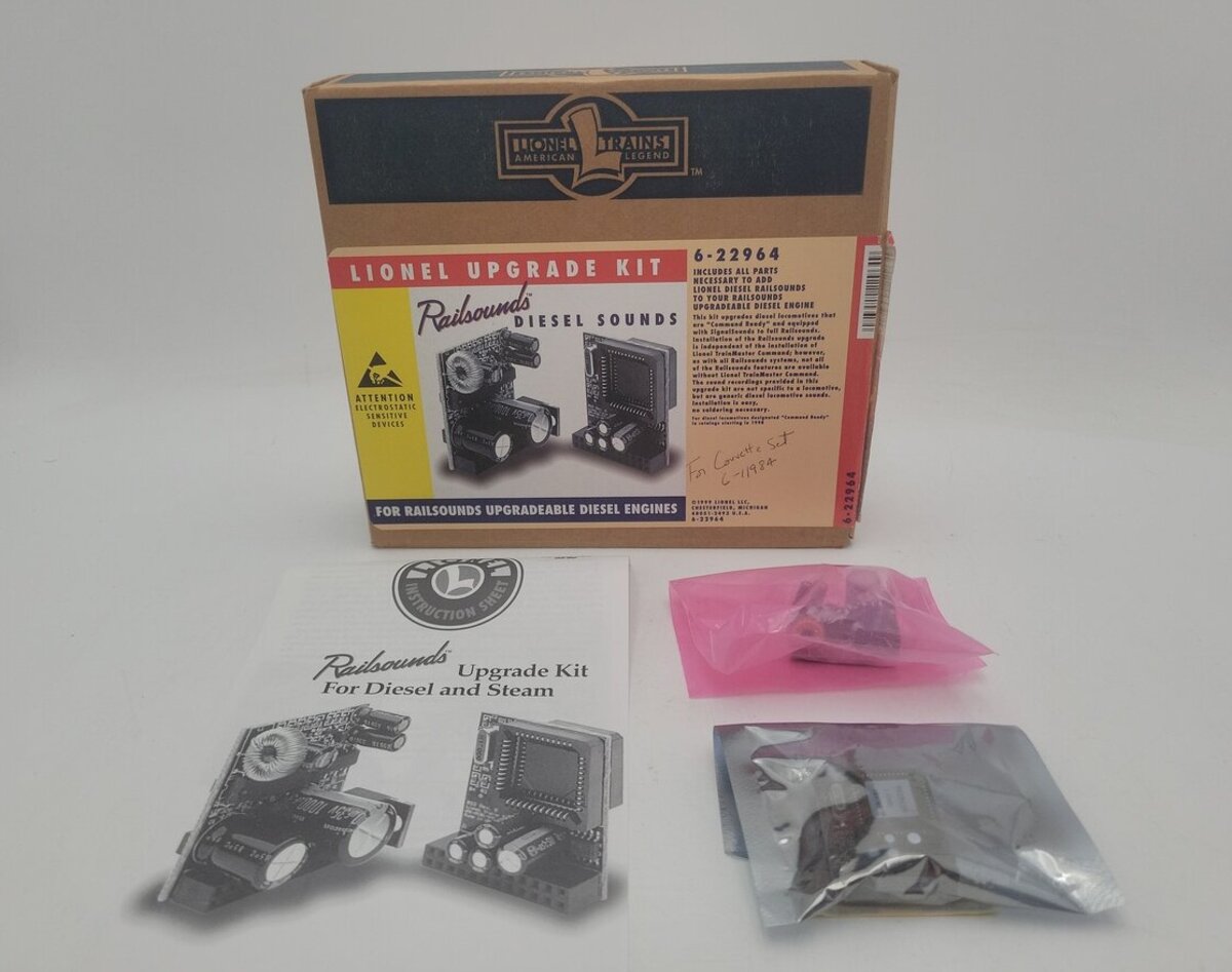 Lionel 6-22964 RailSounds Upgrade With Diesel Railsounds Kit LN/Box