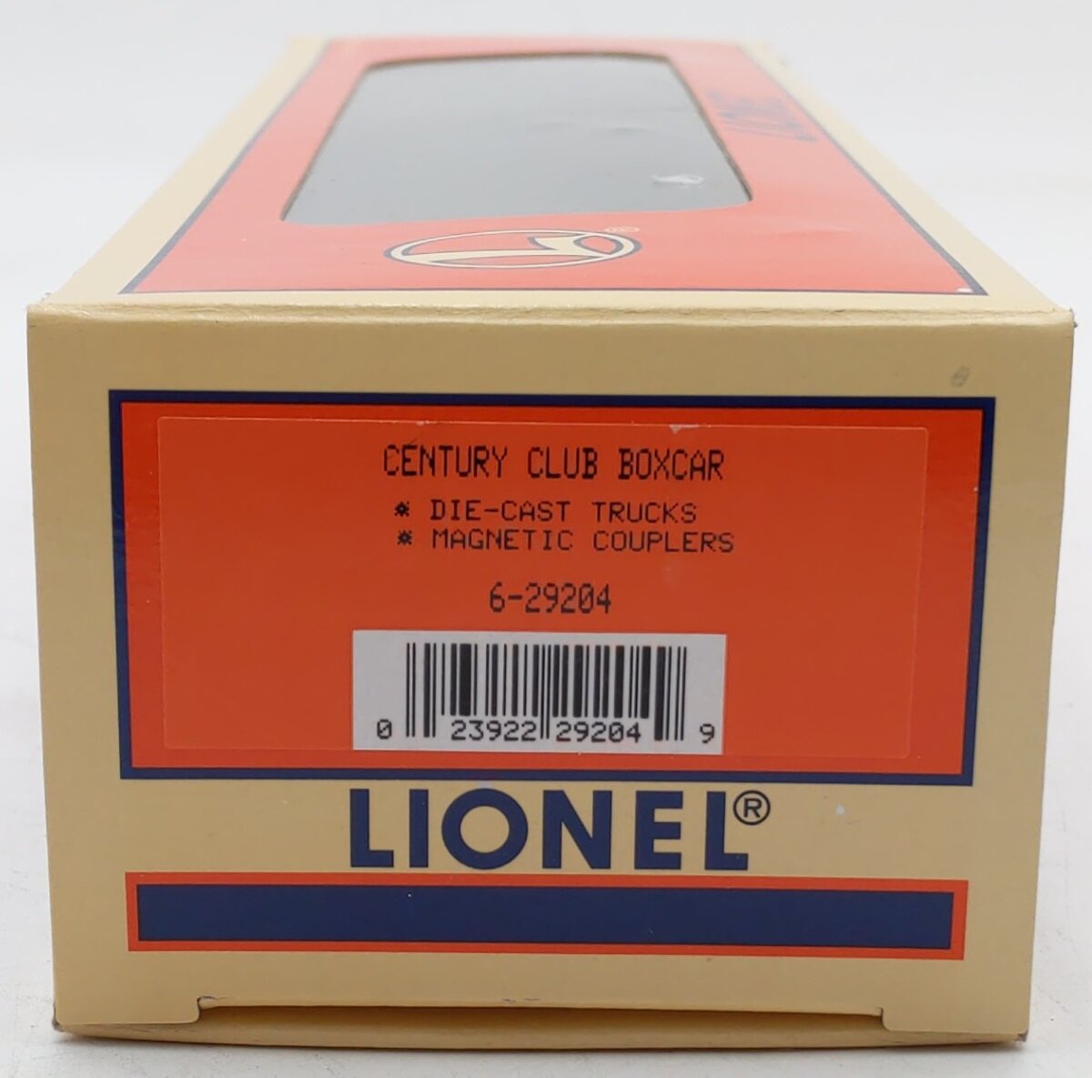 Lionel 6-29204 O Gauge Century Club Boxcar - Rare 1997 Car EX/Box