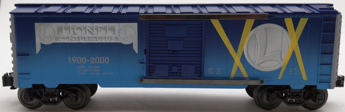 Lionel 6-29204 O Gauge Century Club Boxcar - Rare 1997 Car EX/Box