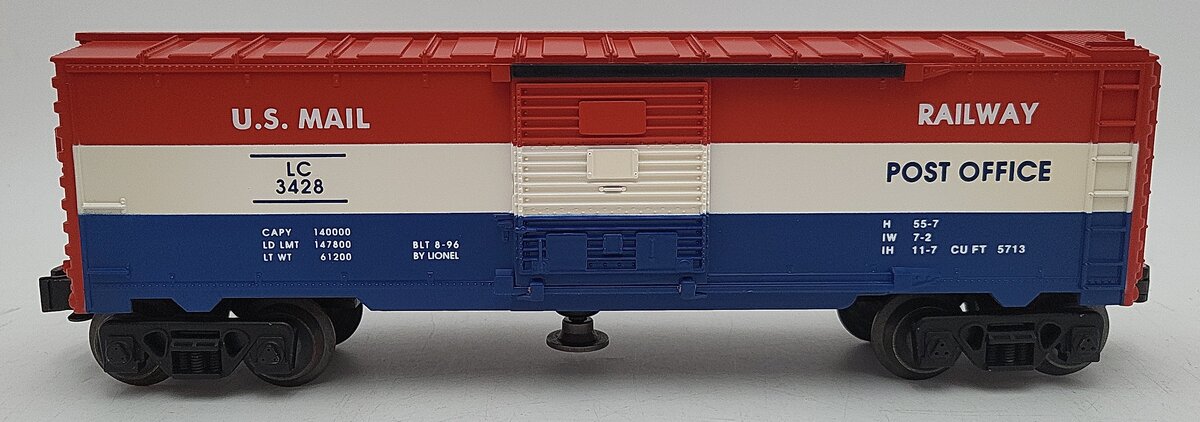 Lionel 6-19830 O Gauge US Mail Operating Boxcar EX/Box