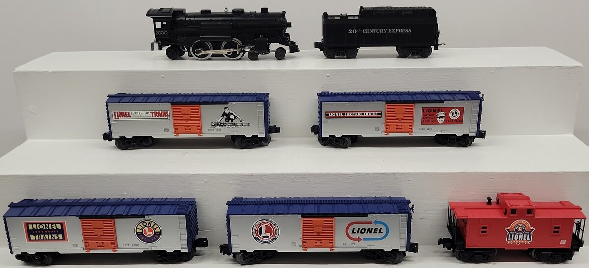 Lionel 6-31934 O 20th Century Express Steam Train Set EX/Box