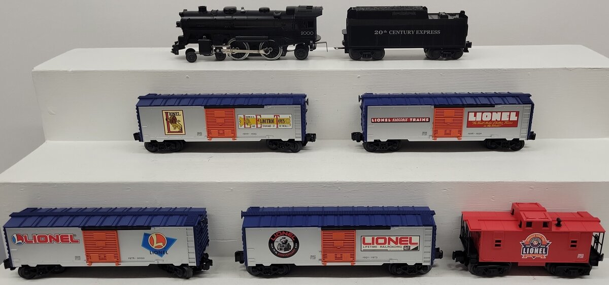 Lionel 6-31934 O 20th Century Express Steam Train Set EX/Box