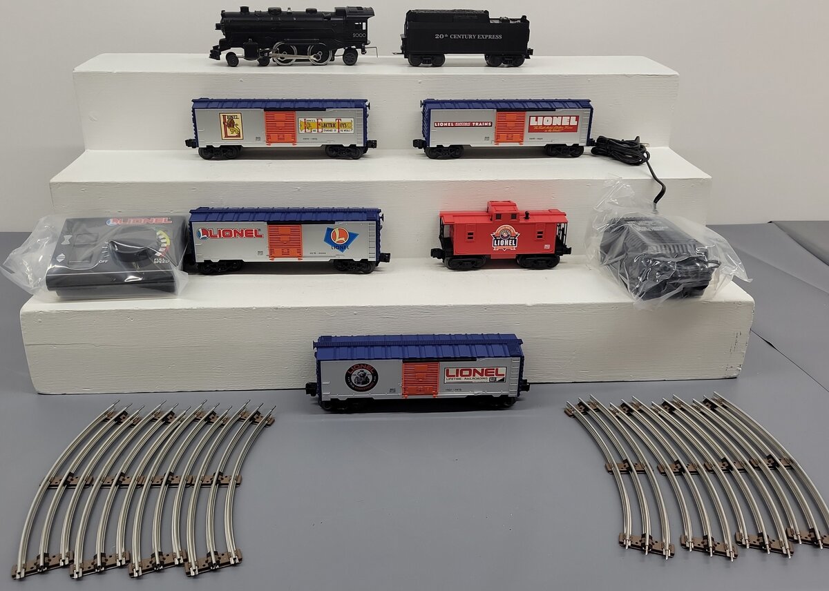 Lionel 6-31934 O 20th Century Express Steam Train Set EX/Box