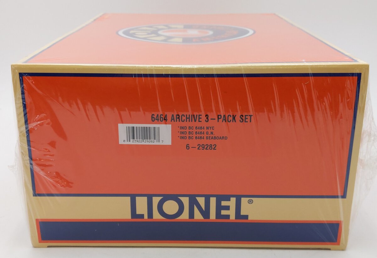 Lionel 6-29282 O Gauge 6464 Archive Boxcar Set (Set of 3) MT/Box
