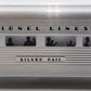 Lionel 6-19163 O Gauge Lionel Lines 2531 Silver Rail Aluminum Observation Car EX/Box