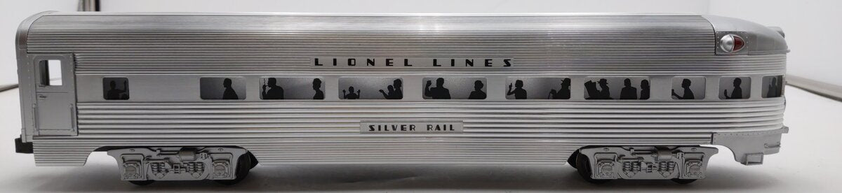 Lionel 6-19163 O Gauge Lionel Lines 2531 Silver Rail Aluminum Observation Car EX/Box