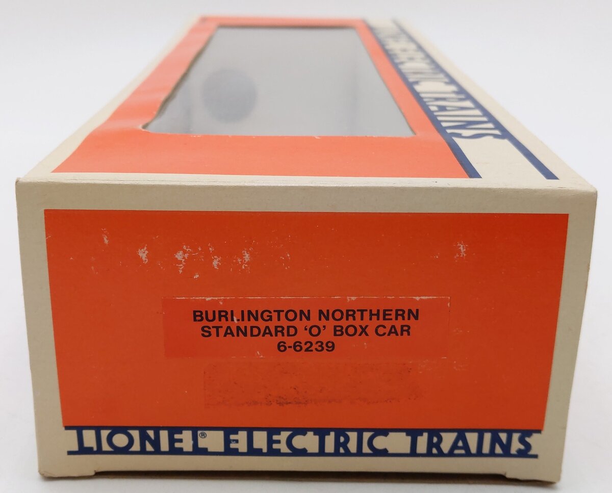 Lionel 6-6239 O Gauge Burlington Northern Standard Boxcar #6239 LN/Box