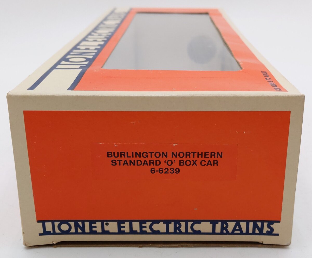 Lionel 6-6239 O Gauge Burlington Northern Standard Boxcar #6239 LN/Box