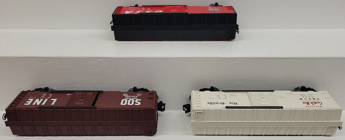 Lionel 6-39242 O Gauge 6464 Archive Boxcars (Set of 3) EX/Box