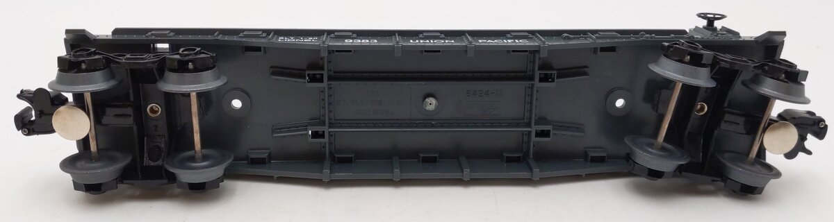 Lionel 6-9383 O Gauge Union Pacific FAR Piggyback Flatcar w/ Trailers EX/Box