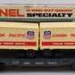 Lionel 6-9383 O Gauge Union Pacific FAR Piggyback Flatcar w/ Trailers EX/Box