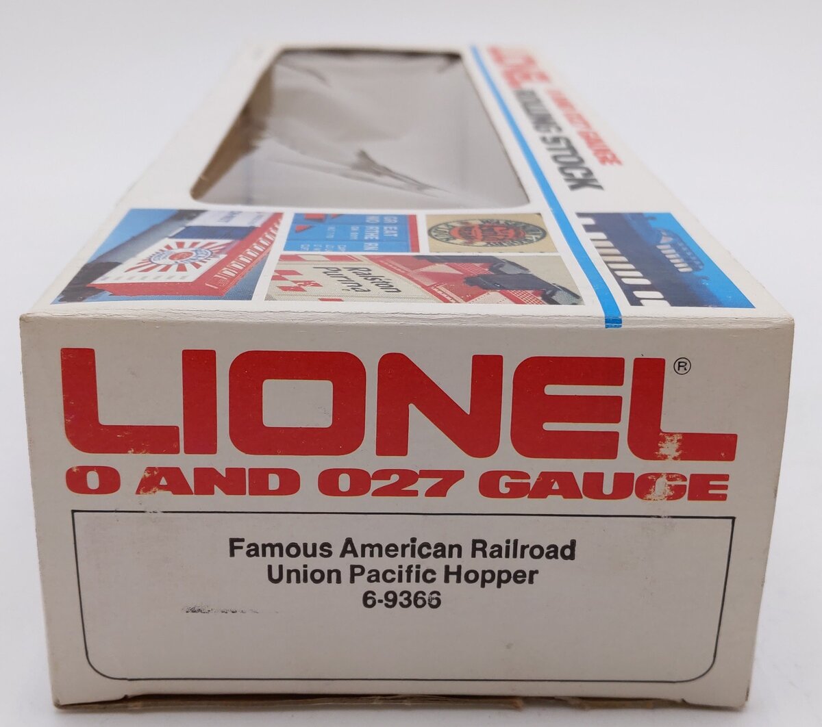 Lionel 6-9366 O Gauge Union Pacific Covered 4-Bay Hopper #9366 LN/Box