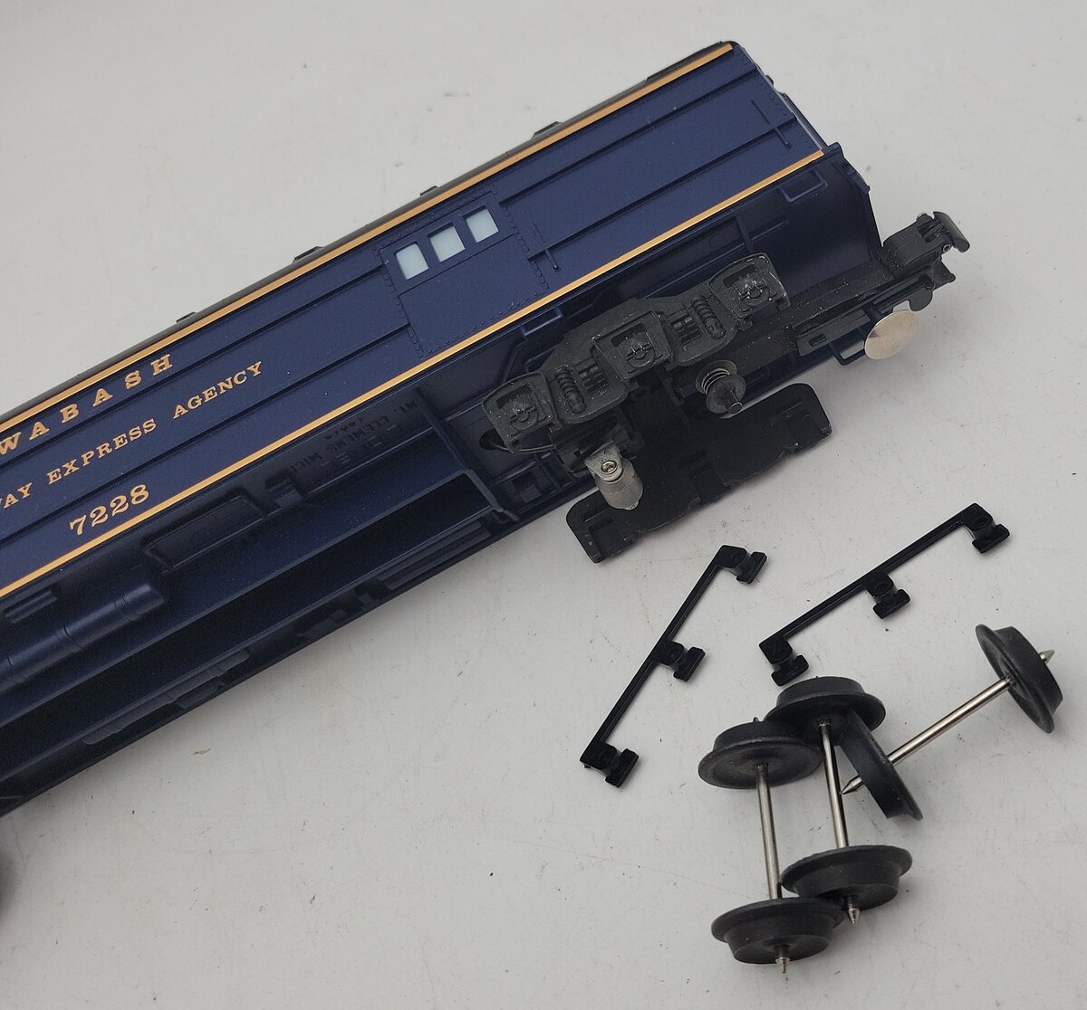 Lionel 6-7228 O Gauge Wabash Baggage Car (FF #1) EX/Box