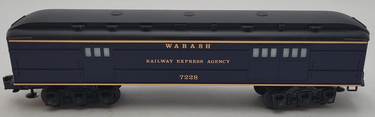 Lionel 6-7228 O Gauge Wabash Baggage Car (FF #1) EX/Box