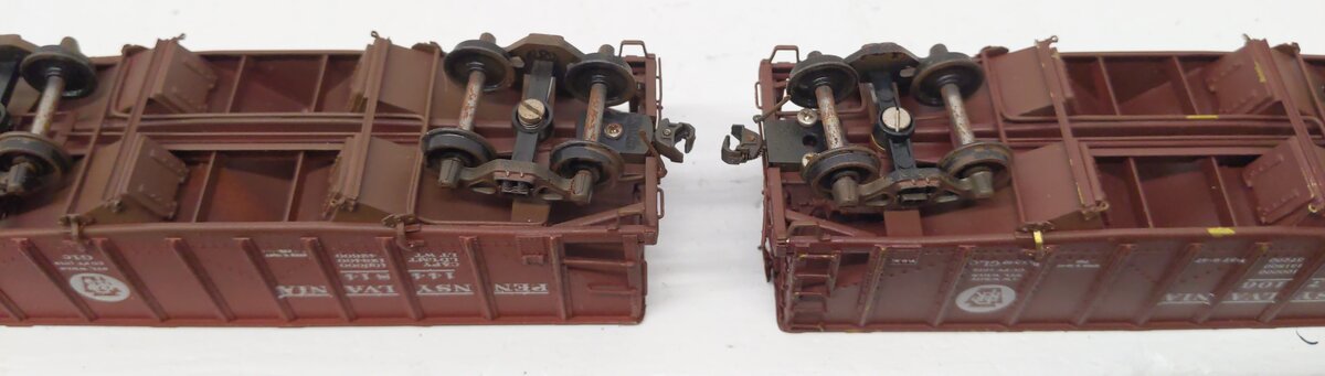 HO Scale Assorted BRASS CUSTOM Hopper Cars: 147106, 144814, 723100, 740706 [5]