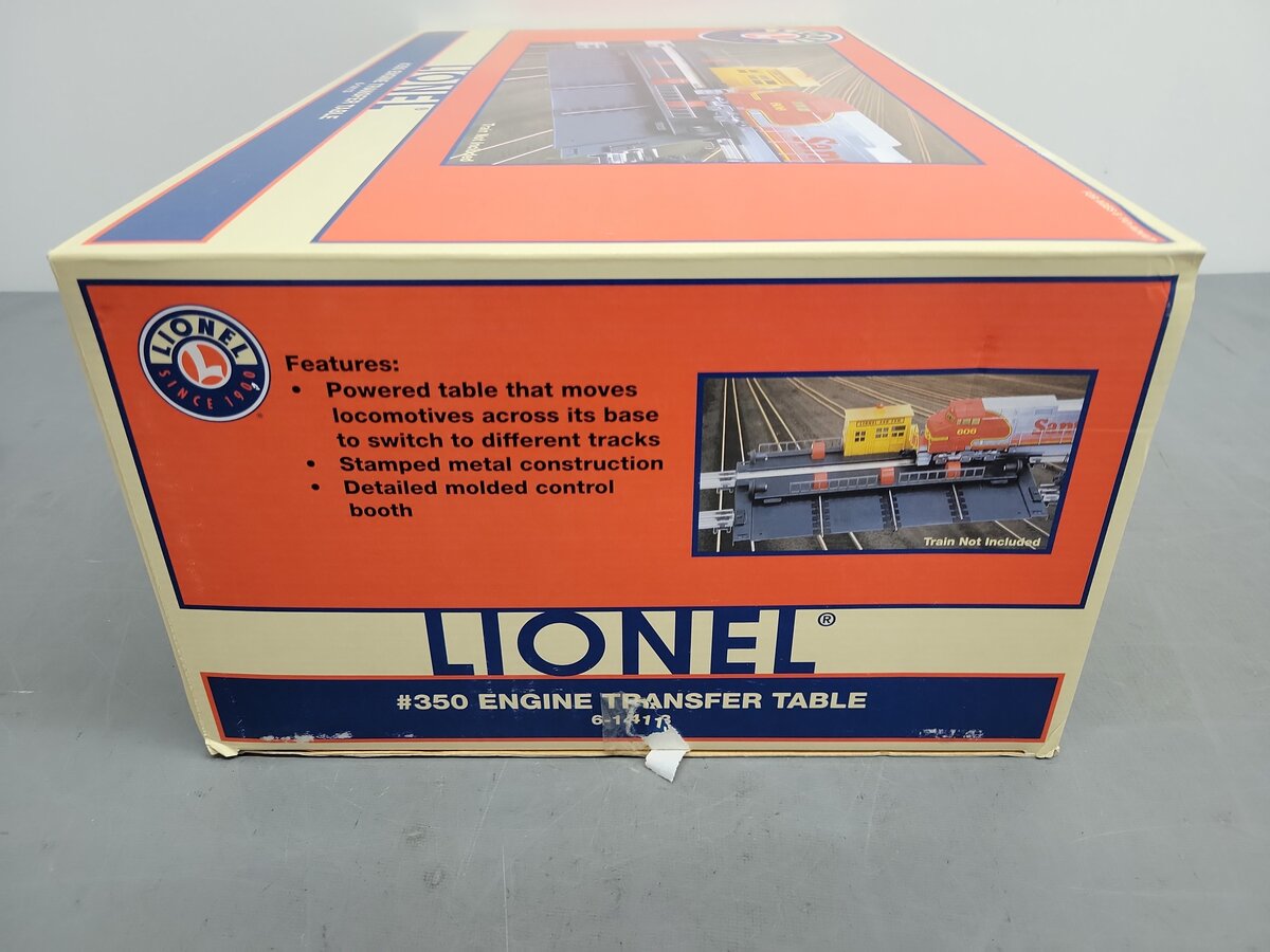 Lionel 6-14113 O Gauge Engine Transfer Table EX/Box