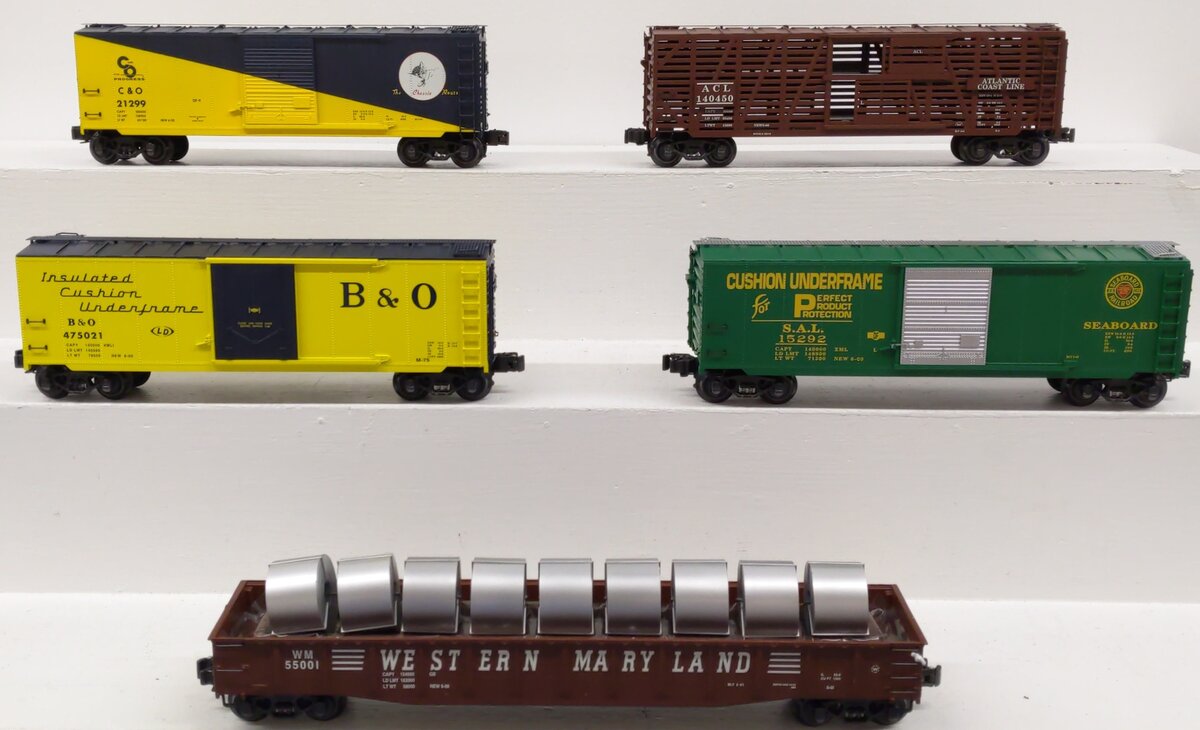 K-Line K761-1092A CSX Family 5-Car Set EX/Box
