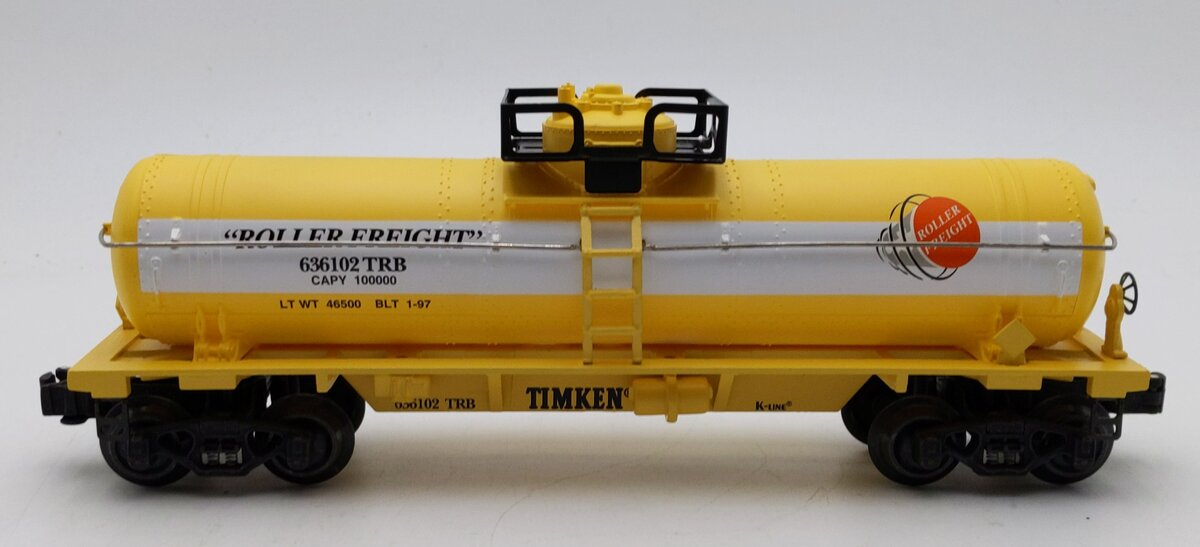 K-Line K636101 O Gauge Timken Single Dome Tank Car LN/Box