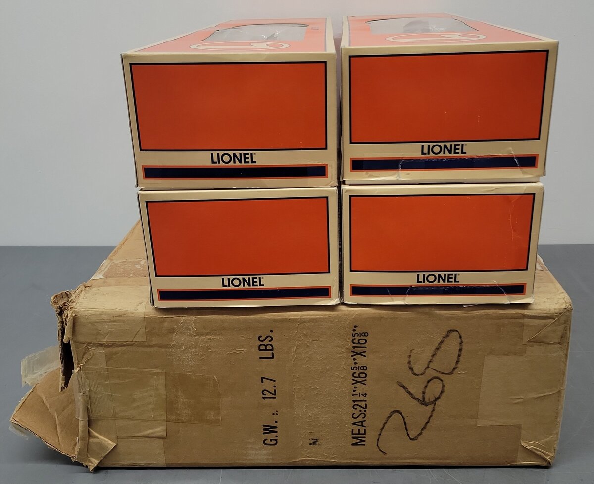 Lionel 6-19079 O Gauge New York Central Heavyweight 4-Pack Passenger Car Set EX/Box