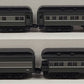 Lionel 6-19079 O Gauge New York Central Heavyweight 4-Pack Passenger Car Set EX/Box