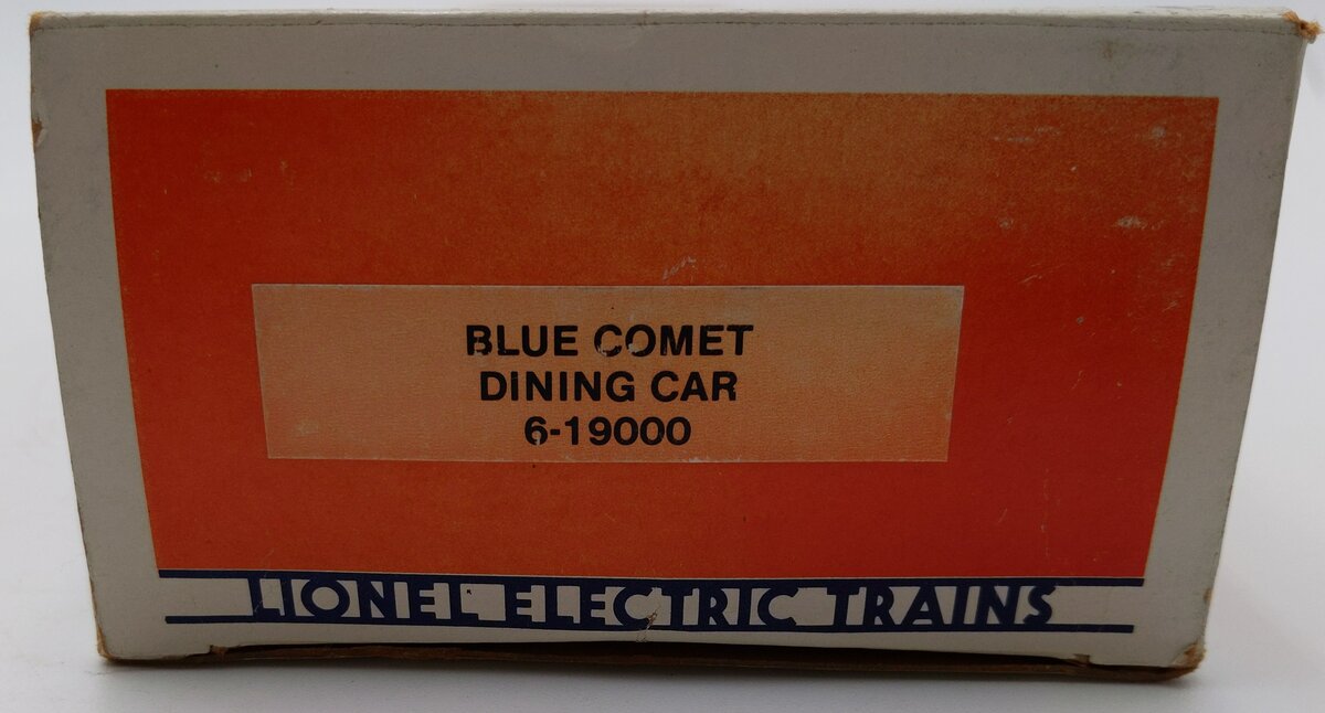 Lionel 6-19000 O Gauge Blue Comet "Giacobini" Dining Car VG/Box