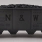 Lionel 6-19328 O Norfolk & Western 4-Bay Weathered Hopper w/Coal Load #6446-4 LN/Box