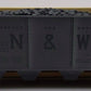 Lionel 6-19326 O N&W 4-Bay Weathered Hopper w/ Coal Load #6446-2 - Custom/Box