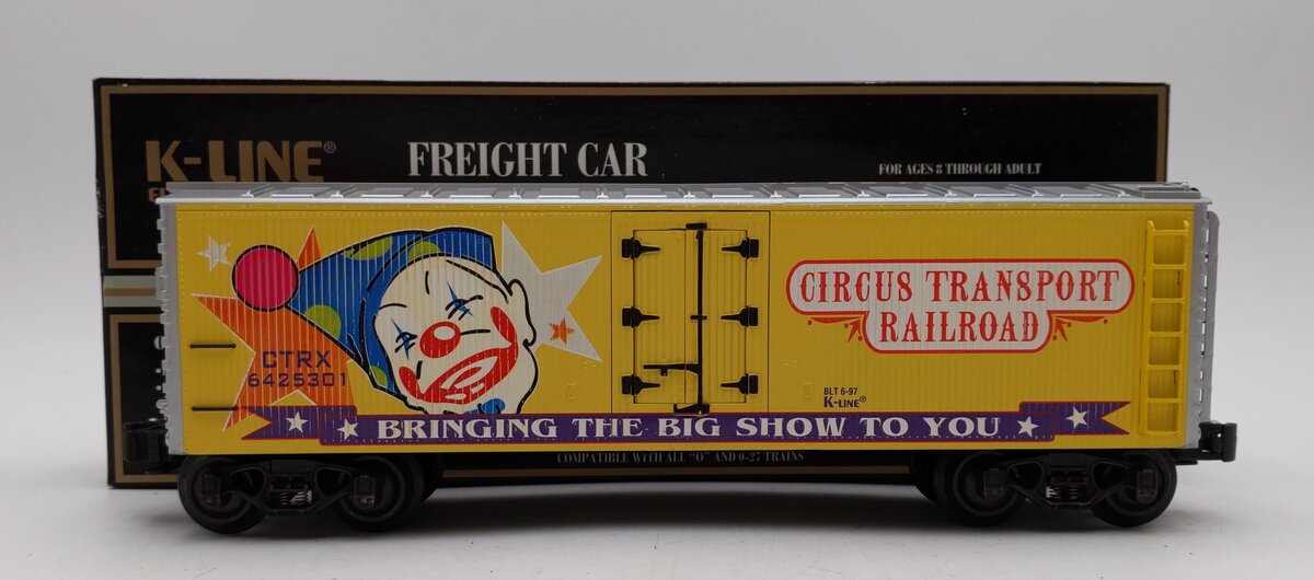 K-Line K642-5301 O Circus Woodside Refrigerator Car LN/Box