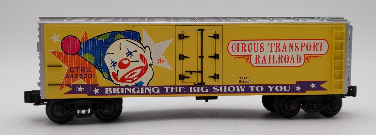 K-Line K642-5301 O Circus Woodside Refrigerator Car LN/Box