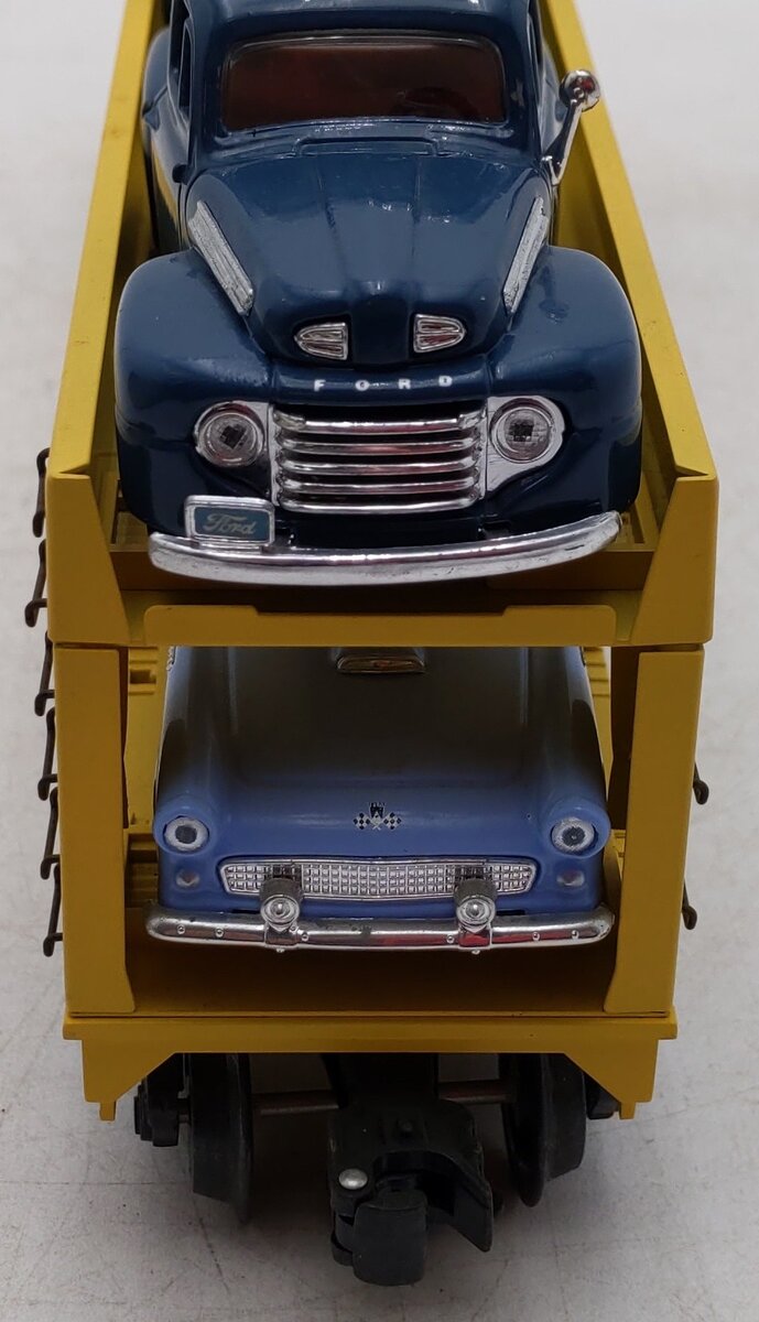 K-Line K694-2111 O Union Pacific Evans Auto Loader #53476 w/6 Diecast Cars EX/Box