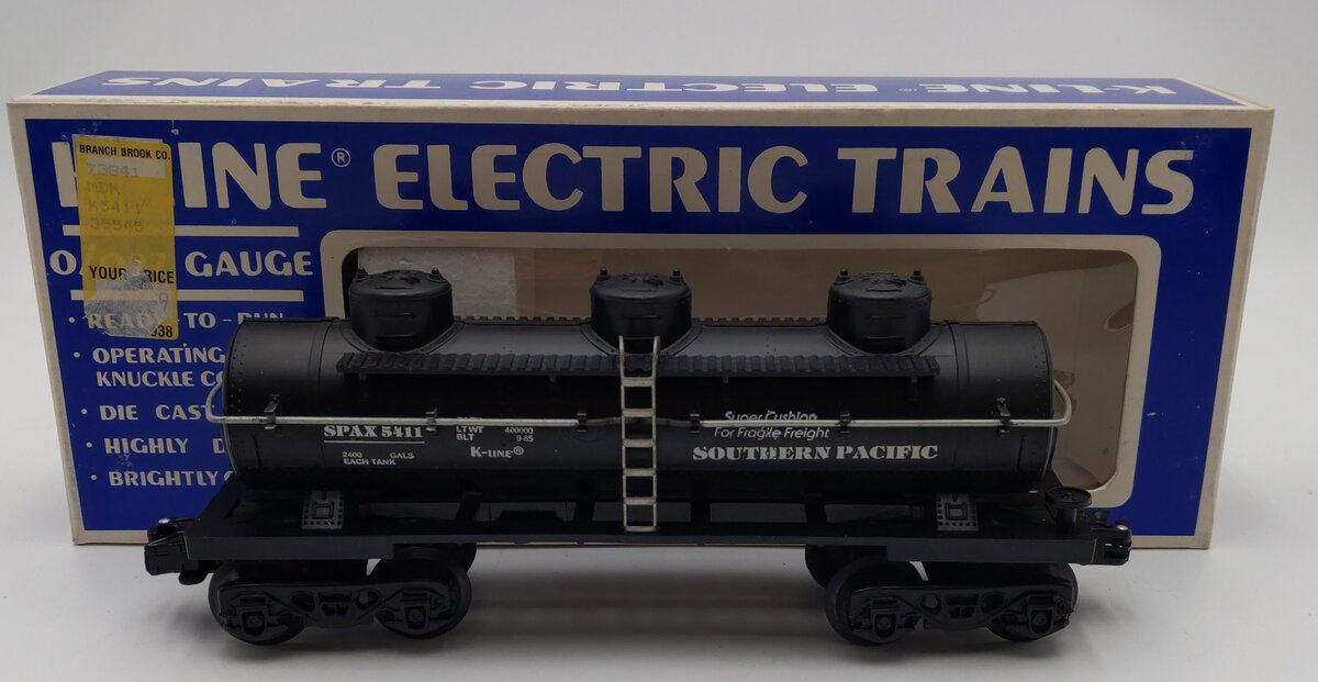 K-Line K-5411 O Southern Pacific Tank Car EX/Box