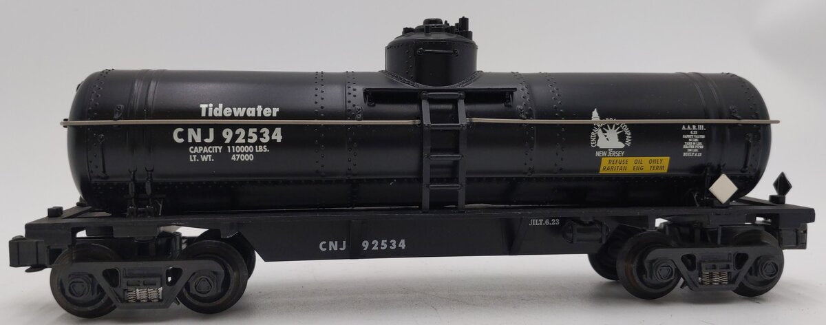 K-Line K632-1231 O Gauge Central New Jersey Tank Car #92534 EX/Box