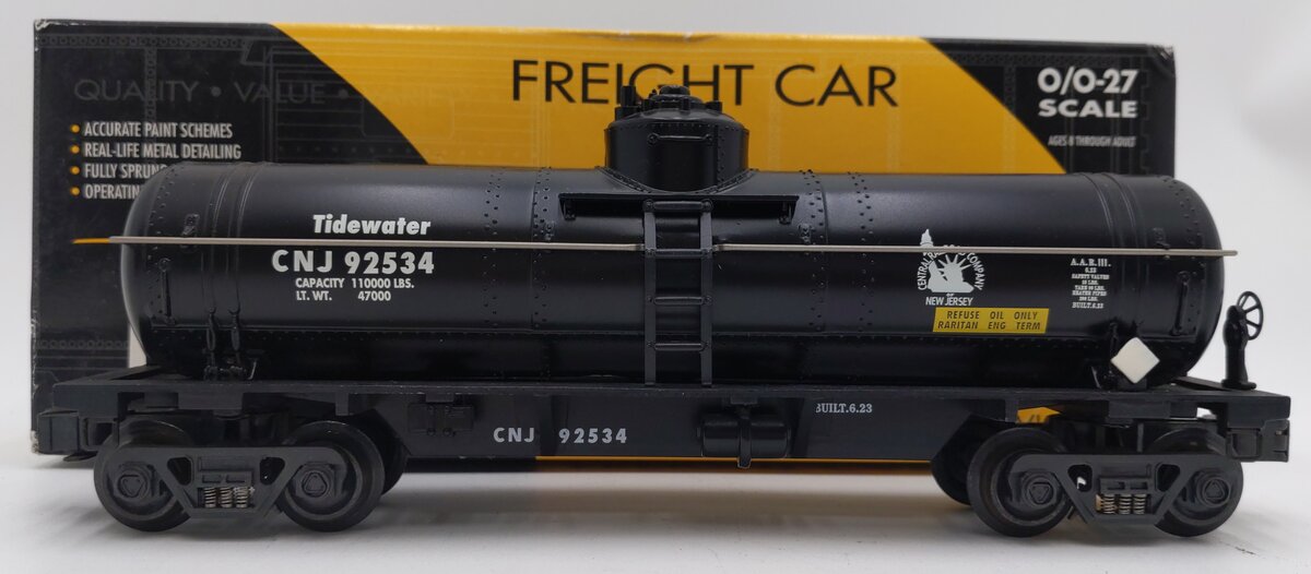 K-Line K632-1231 O Gauge Central New Jersey Tank Car #92534 EX/Box