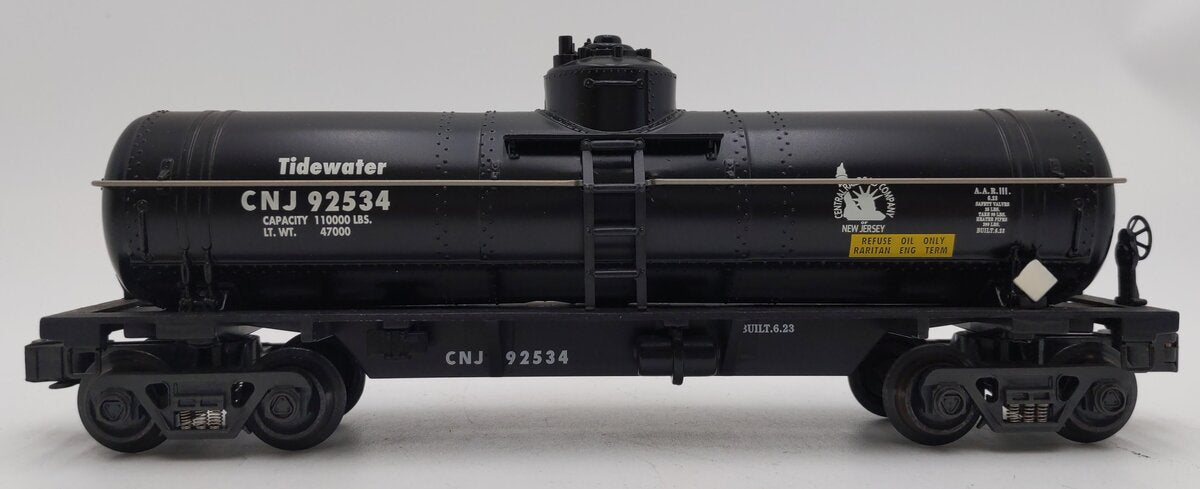 K-Line K632-1231 O Gauge Central New Jersey Tank Car #92534 EX/Box