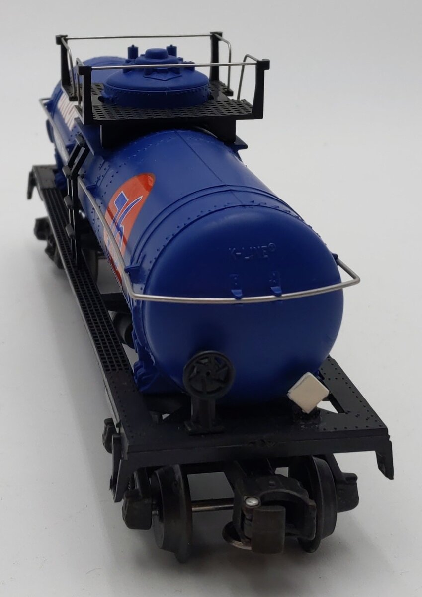 K-Line K6321 O Gauge Union 76 Single Dome Tank Car #6321 EX/Box