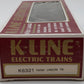 K-Line K6321 O Gauge Union 76 Single Dome Tank Car #6321 EX/Box