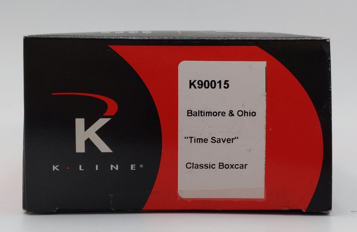 K-Line K90015 O Gauge Baltimore & Ohio "Time Saver" Boxcar #467434 LN/Box