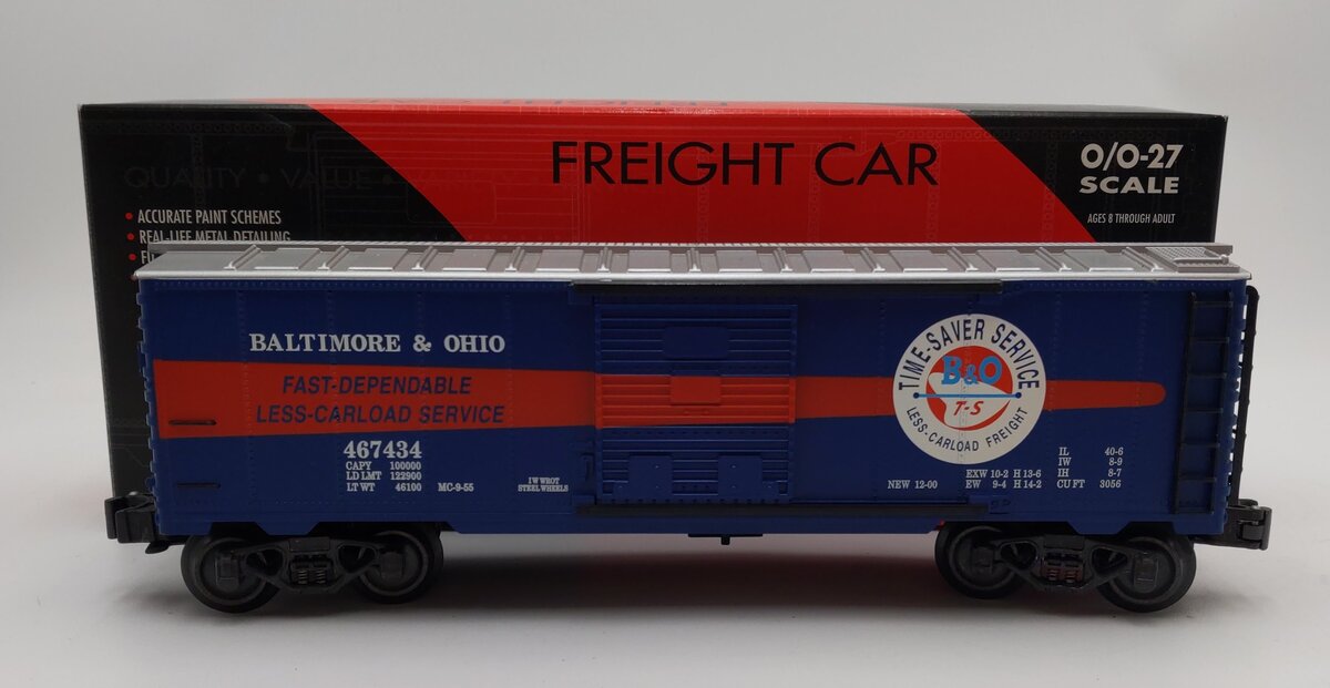 K-Line K90015 O Gauge Baltimore & Ohio 