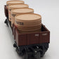 K-Line K661-1551 Florida East Coast Flat Car with 4 Vats LN/Box