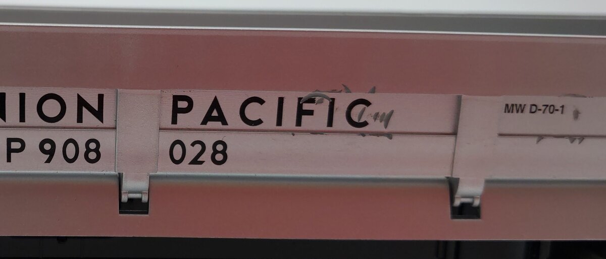 K-Line K712-2111 O Union Pacific Operating Coal Dump Car with Coal Load #908028 EX/Box