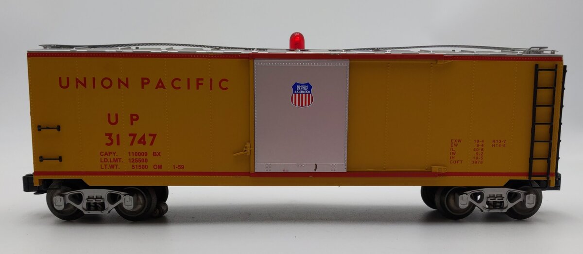 K-Line K7041-2111 O Gauge Union Pacific Operating Voltmeter Car #31747 EX/Box