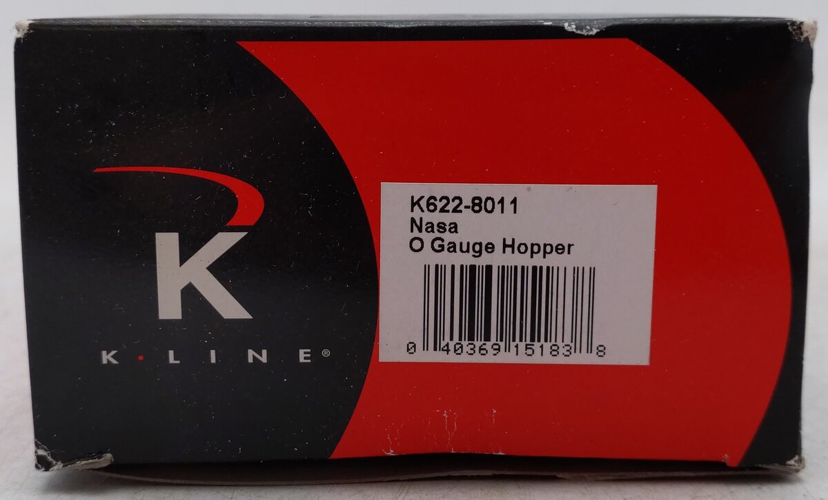 K-Line K622-8011 O Gauge NASA Hopper Car #8402 EX/Box