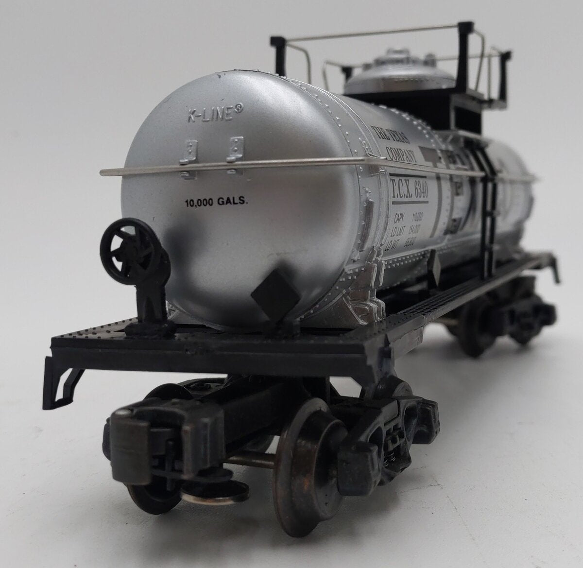 K-Line K-6340 O Texaco Single Dome Classic Tank Car EX/Box