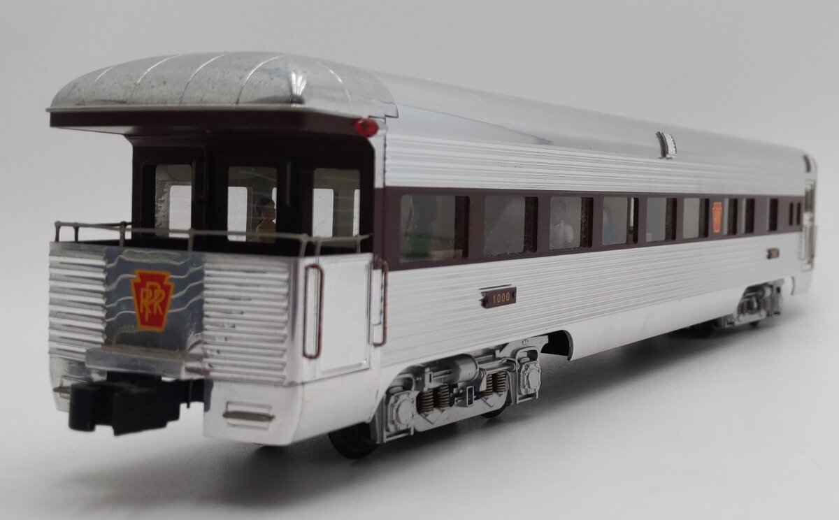 K-Line K4680-21000 O Pennsylvania 16" Aluminum Business Car #1000 EX/Box