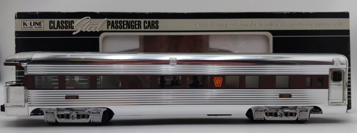 K-Line K4680-21000 O Pennsylvania 16" Aluminum Business Car #1000 EX/Box