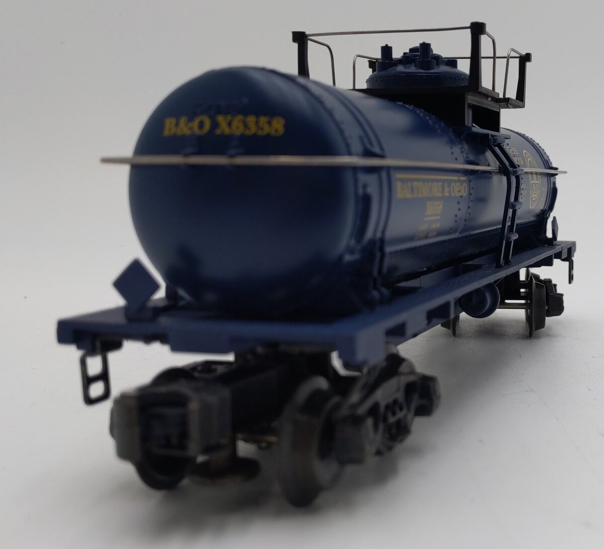K-Line K-6358 O Gauge Baltimore & Ohio Single Dome Tank Car #X6358 LN/Box